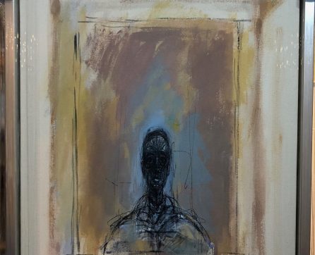 Abstract image of shadowy figure